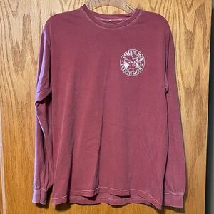 Women's Long Sleeve Tee - Maroon